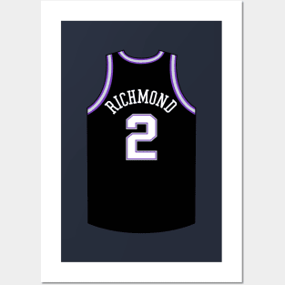 Mitch Richmond Sacramento Jersey Qiangy Posters and Art